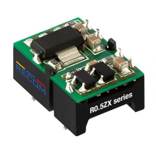 Recom Měnič DC/DC R0.5ZX, výstup: 5 V dc 2 kV dc, Vin 5V dc 100 mA, Vin 4.75V 0.5 W -40 °C 100 °C Povrch