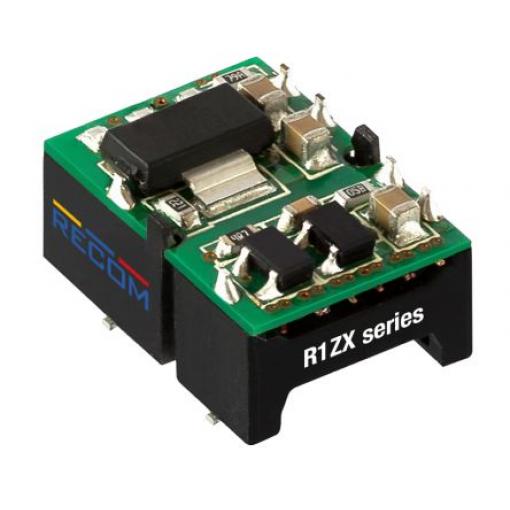 Recom Měnič DC/DC R1ZX, výstup: 5 V dc 2 kV dc, Vin 5V dc 200 mA, Vin 4.75V 1 W -40 °C 100 °C Povrch