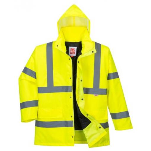 RS PRO Žlutá Unisex Dopravní bunda s vysokou viditelností 3XL