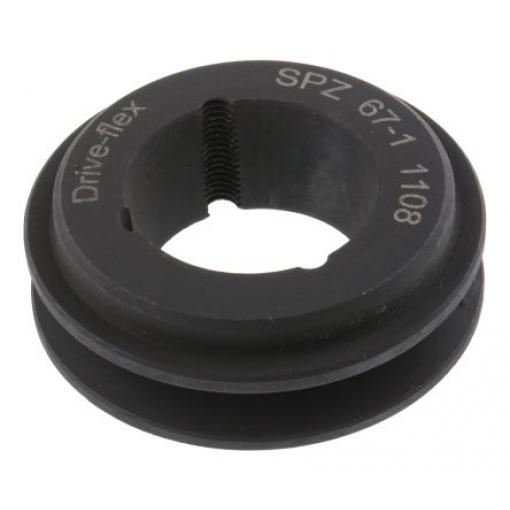 RS PRO Řemenice, Litina, Ocel, vývrt: 28 mm