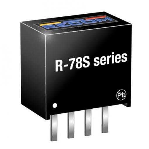 Recom Spínací regulátor, výstup: 1.8V dc Průchozí otvor 100 mA, počet výstupů: 1