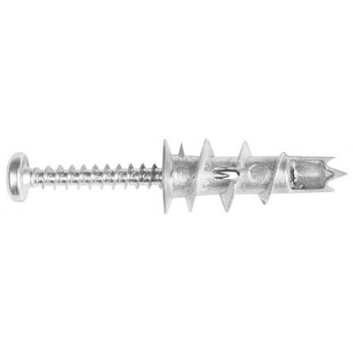 Kotvicí prvky pro sádrokartony, Kov R-S1-DRA02/100, průměr otvoru: 14 mm, délka: 31 mm RawlPlug