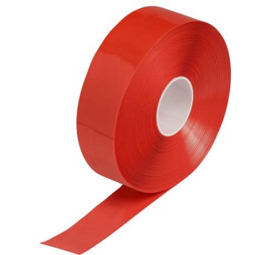 Páska pro vyznačení průchodu Akrylát, Červená Vinyl 1.27 mm 76.2 mm, délka: 30.48 m Brady