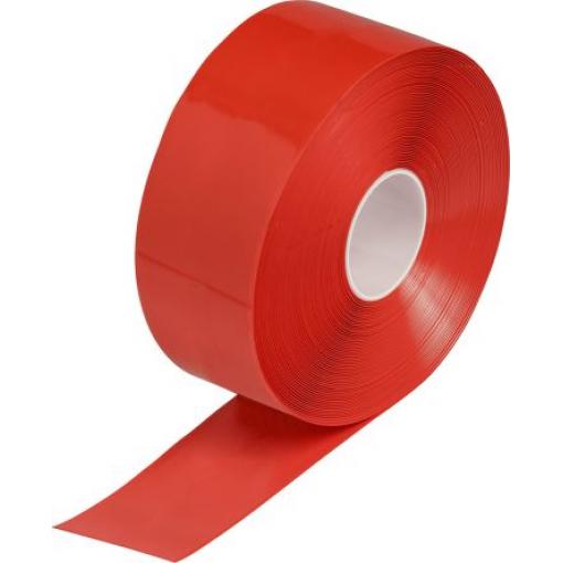 Páska pro vyznačení průchodu Akrylát, Červená Vinyl 1.27 mm 101.6 mm, délka: 30.48 m Brady