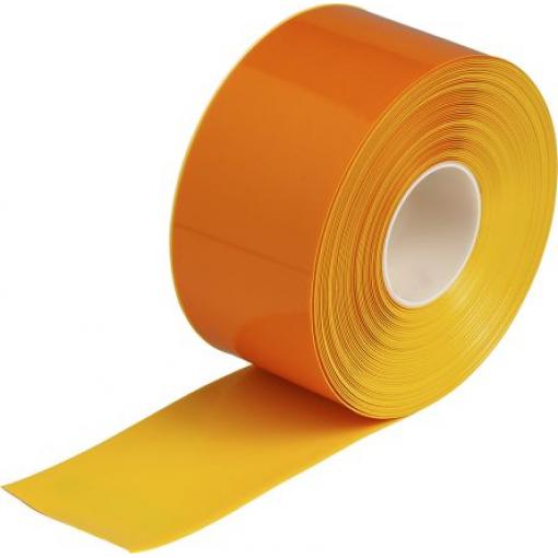 Páska pro vyznačení průchodu Akrylát, Žlutá Vinyl 101.6mm, délka: 30.48m Brady