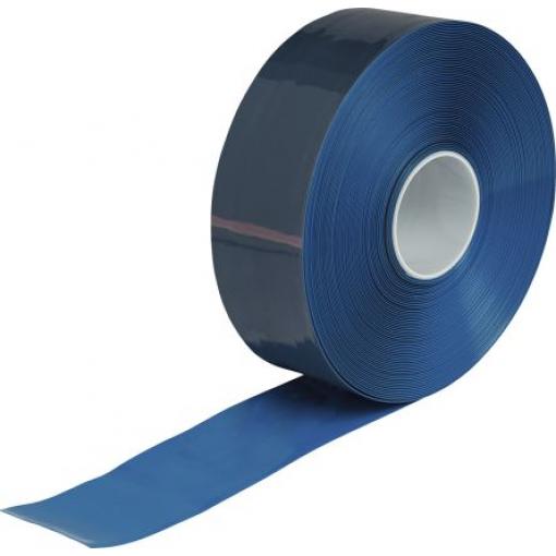 Páska pro vyznačení průchodu Akrylát, Modrá Vinyl 76.2mm, délka: 30.48m Brady