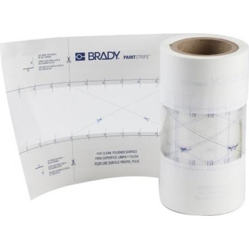 Šablona Akrylát Polypropylen 0.173 mm 76.2 mm, délka: 30.5 m Brady