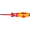 Šroubovák, dělka lopatky: 80 mm Izolované hrot T20 Splňuje normu VDE/1000V, celková délka: 178 mm Wera