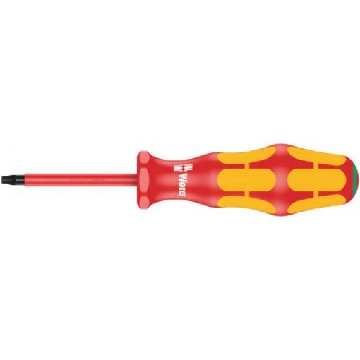 Šroubovák, dělka lopatky: 80 mm Izolované hrot T20 Splňuje normu VDE/1000V, celková délka: 178 mm Wera