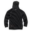 Mikina s kapucí Muži, SC: 2XL, SC: 500 to 520 mm, Černá, Bavlna, Polyester Přetažení Scruffs, řada: Trade, EUR: 500 to