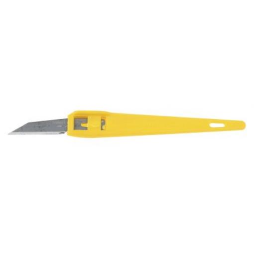 Sada řemeslnických nožů, celková délka: 140 mm Plastové, Řemeslná sada Plochý čepel 3 x 140 mm Stanley