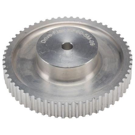RS PRO Řemenice rozvodového řemenu, Hliník 60 zubů 9 mm rozteč 5 mm, vývrt: 8mm