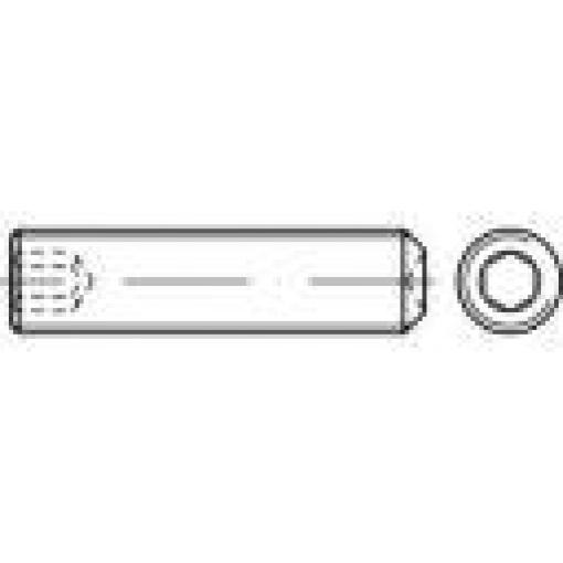 TOOLCRAFT 118696 stavěcí šroub M5 6 mm ocel galvanizováno zinkem 200 ks