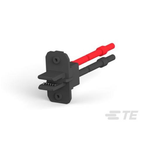 TE Connectivity Konektor pro základní desku, řada: OCP Power Cable Assembly Výkon, počet kontaktů: 2 Vnější, orientace
