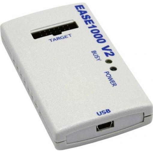 Programovací nástroje a obvodové emulátory Integrovaný emulátor EASE1000 V2 Emulátor, pro použití s: Řada ml62Q1000,