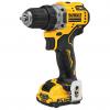 Bezdrátový šroubovák 12 Li-Ion sklíčidlo Bezklíčové 2Ah zástrčka UK (DCD701D2) DeWALT