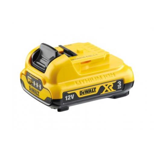 Dobíjecí baterie pro elektrické nástroje DCB124-XJ, 3 Ah 12 V, pro použití s: 10,8V XR a 12V XR Tools Plus, 10,8V XR