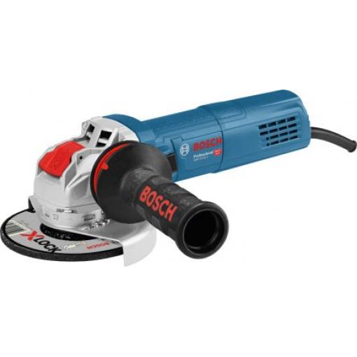 Úhlová bruska, číslo modelu: GWX 9 06017B1060 115 mm 2800 to 11000 rpm Komutátorový 110 V Bosch 900 W