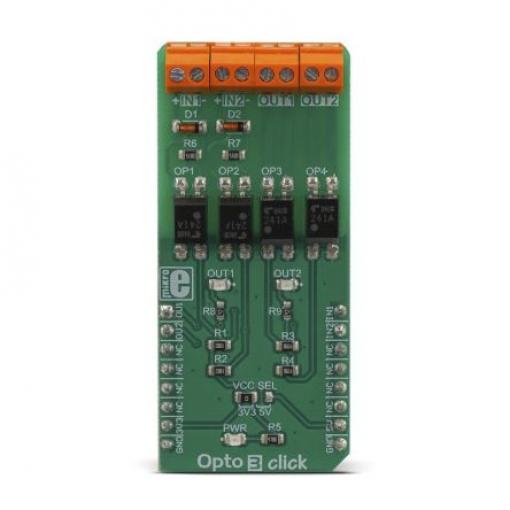 Vývojová deska Opto 3 Click MikroElektronika TLP241A