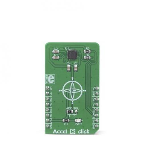 I2C, SPI Accel 8 Click MIKROE-3341, MikroElektronika