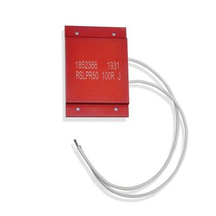Rezistor pro montáž na rám, řada: RSLPR50 4 Ω ±5 % 50 W, Hliník, Vodič Vinutý RS PRO