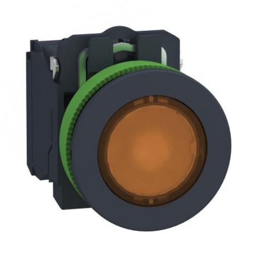 Schneider Electric, řada: Harmony 10A, barva LED: Oranžová 24 V dc 24 V ac