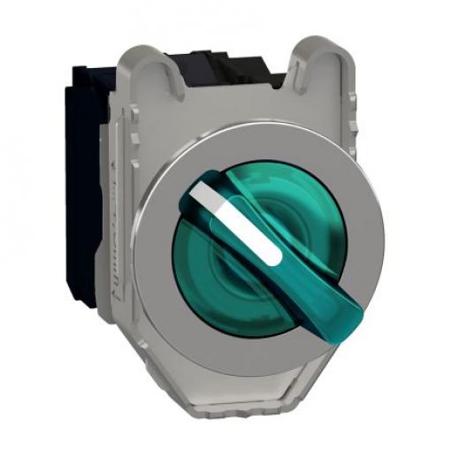 Volicí přepínač, řada: XB4 Šroub SPDT, průměr výřezu: 30 mm IP67, IP69 Schneider Electric Osvětlené 2