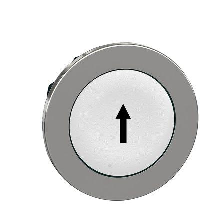 Schneider Electric Hlava tlačítka, řada: Harmony XB4 Bílá Okamžité, průměr výřezu: 30 mm IP69K, IP67, IP66