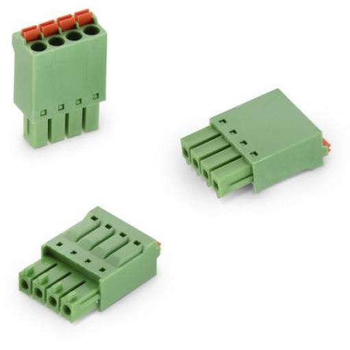Wurth Elektronik Zásuvný blok Terminal, řada: WR-TBL, rozteč: 3.5 mm, počet řad: 1, počet kontaktů: 9, orientace těla: