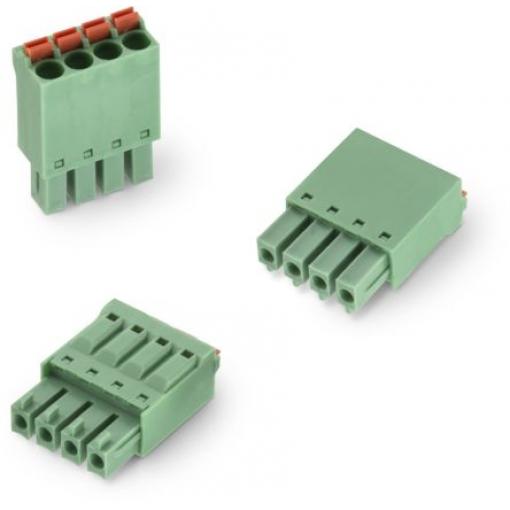 Wurth Elektronik Zásuvný blok Terminal, řada: WR-TBL, rozteč: 3.81 mm, počet řad: 1, počet kontaktů: 9, orientace těla: