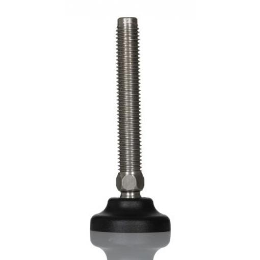 RS PRO M12 40 mm Nerezová ocel Nastavitelná noha 1000 kg 30 °