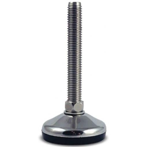 RS PRO M10 50 mm Nerezová ocel Nastavitelná noha 400 kg 10 °