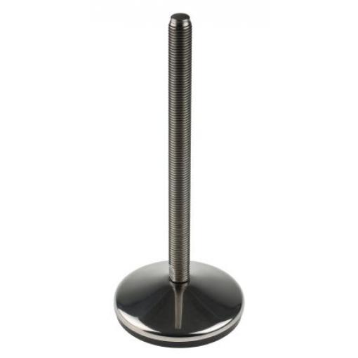 RS PRO M16 100 mm Nerezová ocel Nastavitelná noha 1500 kg 10 °
