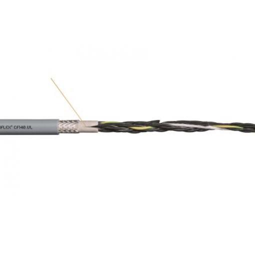 Ovládací kabel, řada: Chainflex CF140.UL 3žilový, 500 V Polyvinylchlorid plášť 2.5 mm² 14 AWG, vnější průměr: 10.5 mm