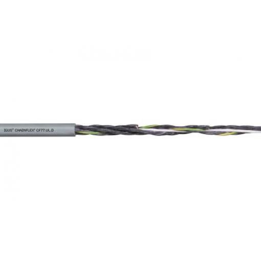 Ovládací kabel, řada: chainflex CF77.UL.D 4žilový, 1 kV Polyuretan plášť 2.5 mm² 14 AWG, vnější průměr: 9.5 mm Igus