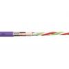 Datový kabel, řada: chainflex CFBUS 2žilový 0.25 mm² 24 AWG Termoplastický elastomer plášť Igus Stíněný 25 m, Purpurová