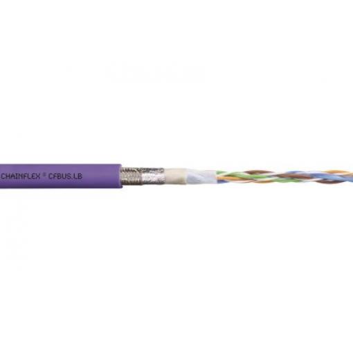 Datový kabel, řada: chainflex CFBUS.LB 4žilový 0.5 mm² 20 AWG Termoplastický elastomer plášť Igus Stíněný 25 m,