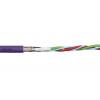 Datový kabel, řada: chainflex CFBUS.PUR 4žilový 0.38 mm² 22 AWG Polyuretan plášť Igus Stíněný 25 m, Purpurová