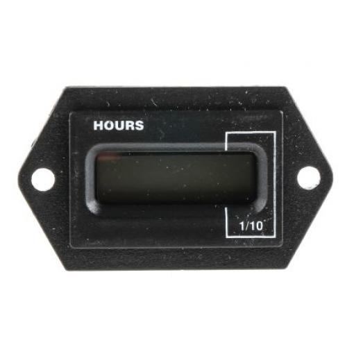 Čítač 701TXR002N-512D612A, řada: 700 Počitadlo hodin Curtis 6 LCD 12V ac/dc