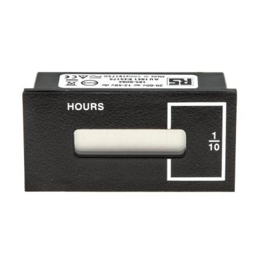 Čítač 701DR002N-1248D2060A, řada: 700 Počitadlo hodin Curtis 6 LCD 60V ac