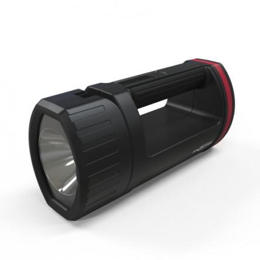 Ruční svítidlo 1600-0222, rozsah: HS5R, typ žárovky: LED Dobíjecí, IP20 Černá Li-Ion Reflektor (bodově zaostřený) USB