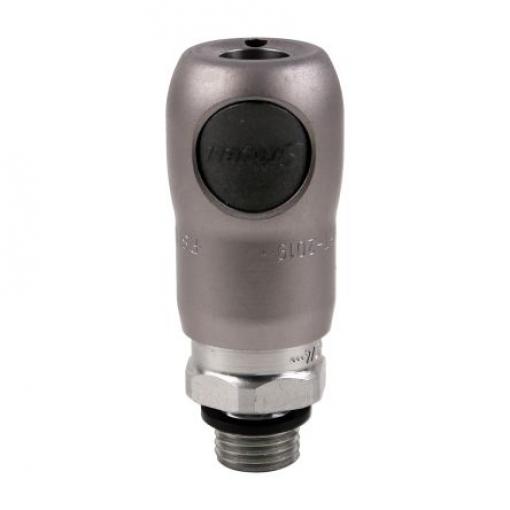 Bezpečnostní rychlospojka, řada: RSI 06, Nerezová ocel Vnější, přípojka se závitem: G Staubli – Fluid Connectors