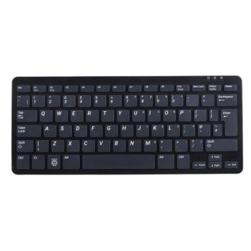 Klávesnice, Černá, šedá QWERTY (Velká Británie) normální klávesy 79 Raspberry Pi