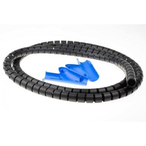 Kabelová spirálová bužírka Polyetylen Černá 50.8 mm 50.8 mm Essentra