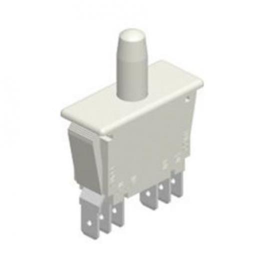 RS PRO Tlačítkový spínač, řada: HY69 IP68 DPDT Panel Okamžité 36 x 13.3 mm 16 A 36 V dc 250 V ac