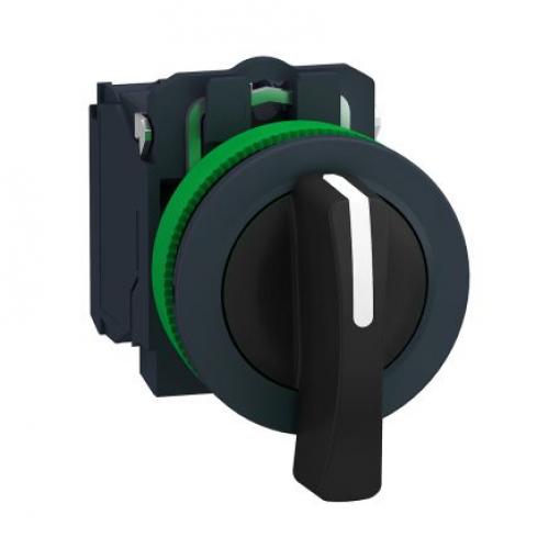 Volicí přepínač, řada: XB5 Šroub Vratná pružina DPST, průměr výřezu: 30 mm IP67 Schneider Electric 3