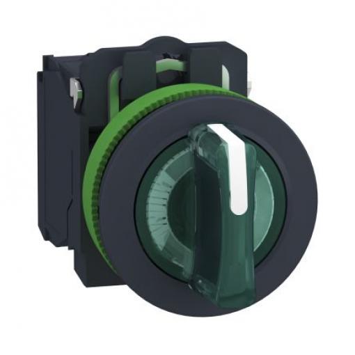Volicí přepínač, řada: XB5 Šroub SPDT, průměr výřezu: 30 mm IP67 Schneider Electric Osvětlené 3