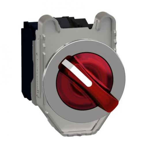 Volicí přepínač, řada: XB4 Šroub SPDT, průměr výřezu: 30 mm IP69, IP67 Schneider Electric Osvětlené 2