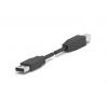 TE Connectivity Kabel USB do zásuvky IC Vnější, A: USB typu A, 2 m Vnější, Černá, B: USB B