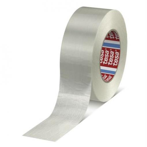 Stahovací páska 53398, Průhledné 53398-00004-00, délka: 50 m Tesa 38 mm
